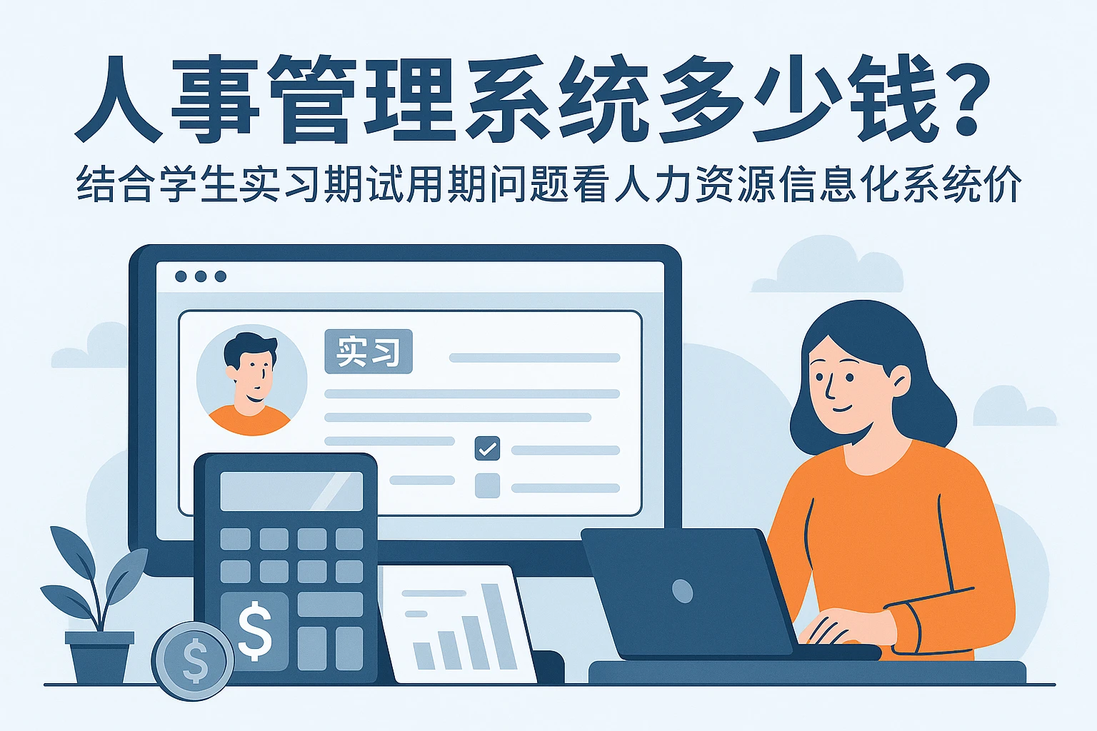 人事管理系统多少钱？结合学生实习期试用期问题看人力资源信息化系统价值