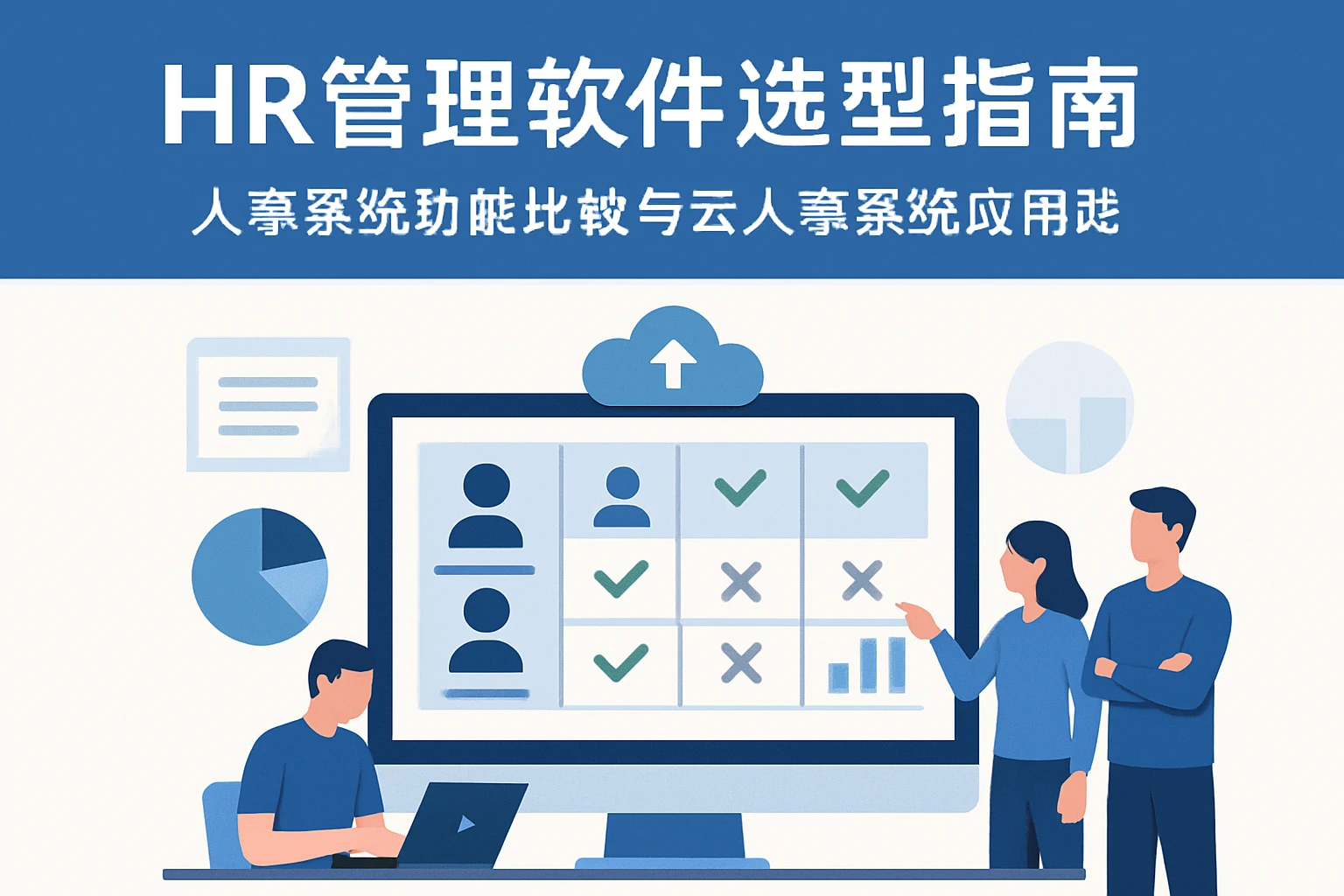 HR管理软件选型指南：人事系统功能比较与云人事系统应用实践