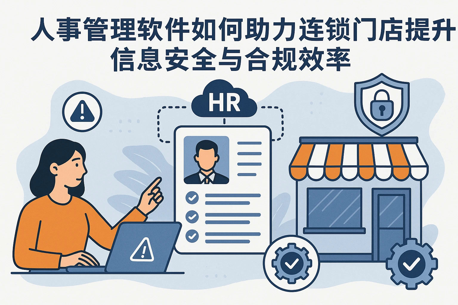 人事管理软件如何助力连锁门店提升信息安全与合规效率