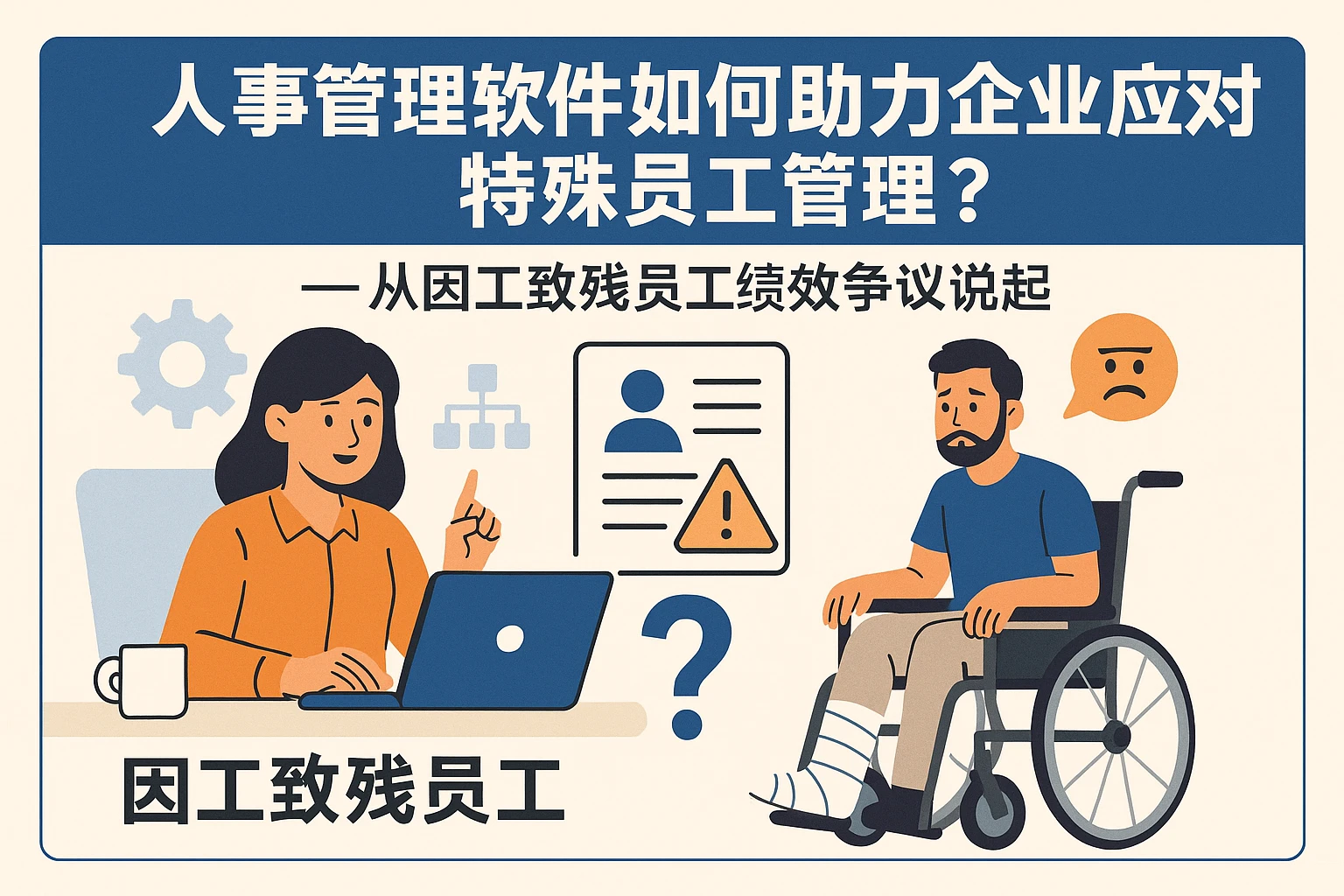 人事管理软件如何助力企业应对特殊员工管理？——从因工致残员工绩效争议说起
