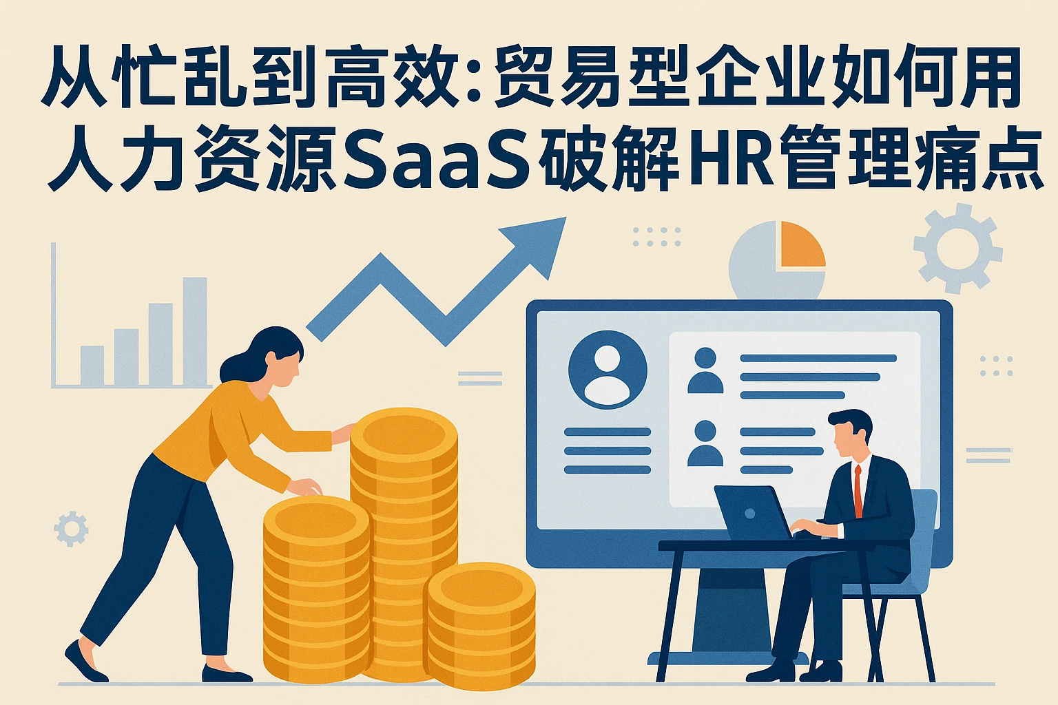 从忙乱到高效：贸易型企业如何用人力资源SaaS破解HR管理痛点？