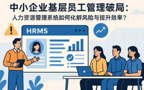 中小企业基层员工管理破局：人力资源管理系统如何化解风险与提升效率？