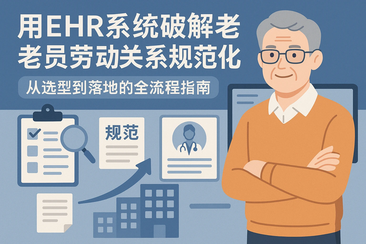 用EHR系统破解老员工劳动关系规范化难题：从选型到落地的全流程指南