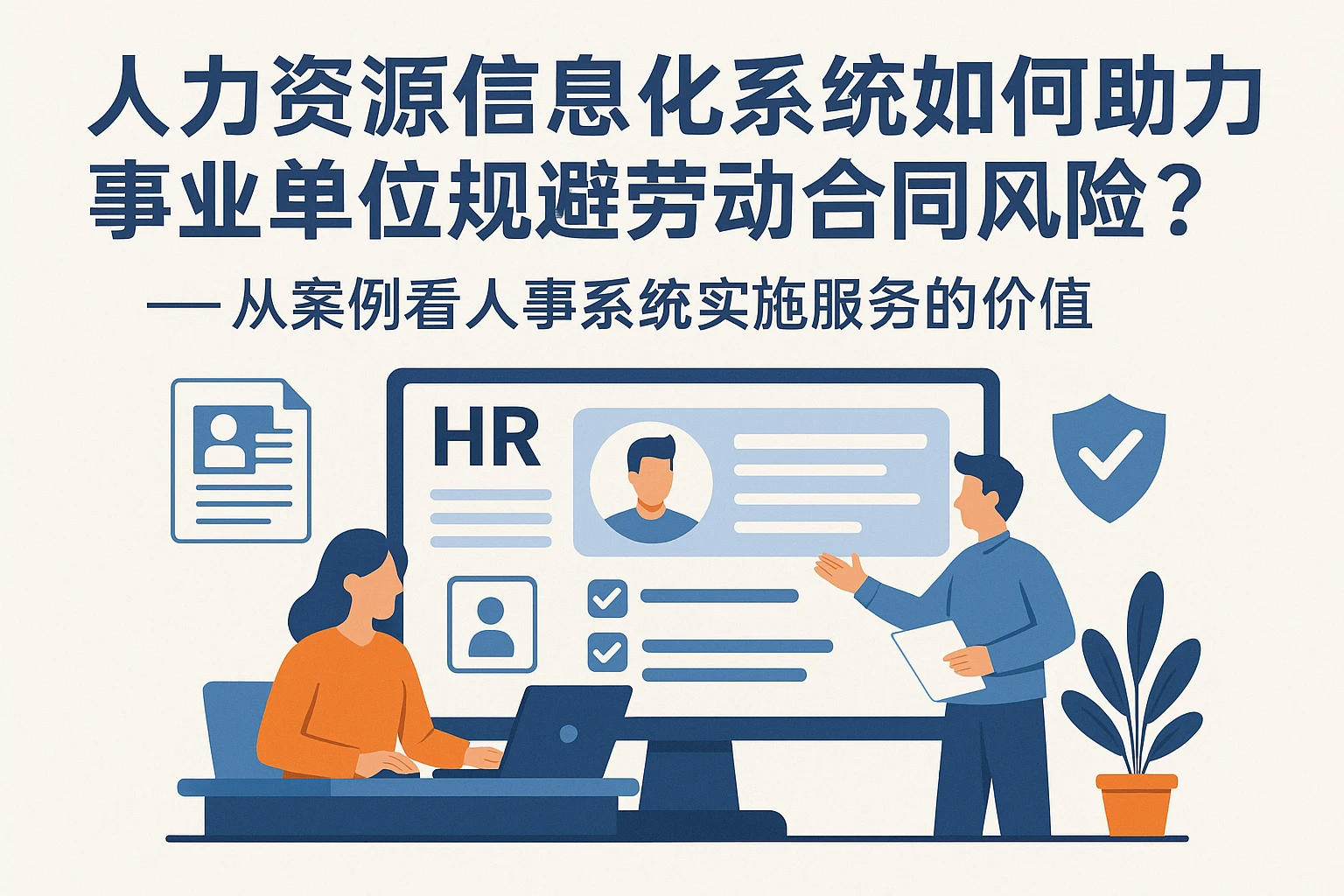 人力资源信息化系统如何助力事业单位规避劳动合同风险？——从案例看人事系统实施服务的价值