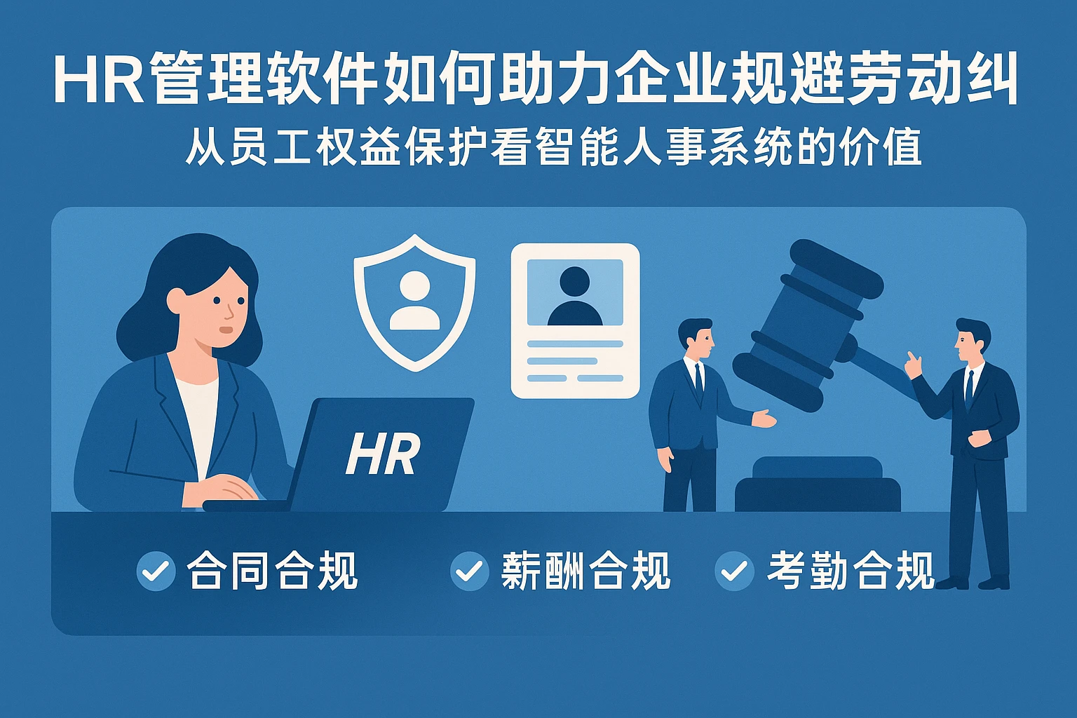 HR管理软件如何助力企业规避劳动纠纷？从员工权益保护看智能人事系统的价值