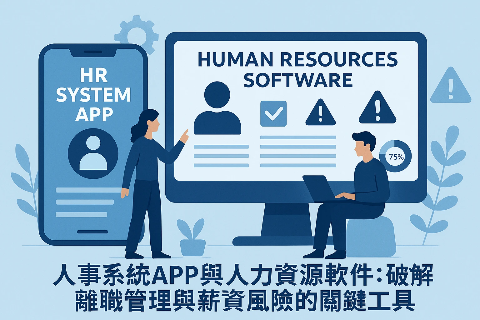 人事系统APP与人力资源软件：破解离职管理与薪资风险的关键工具