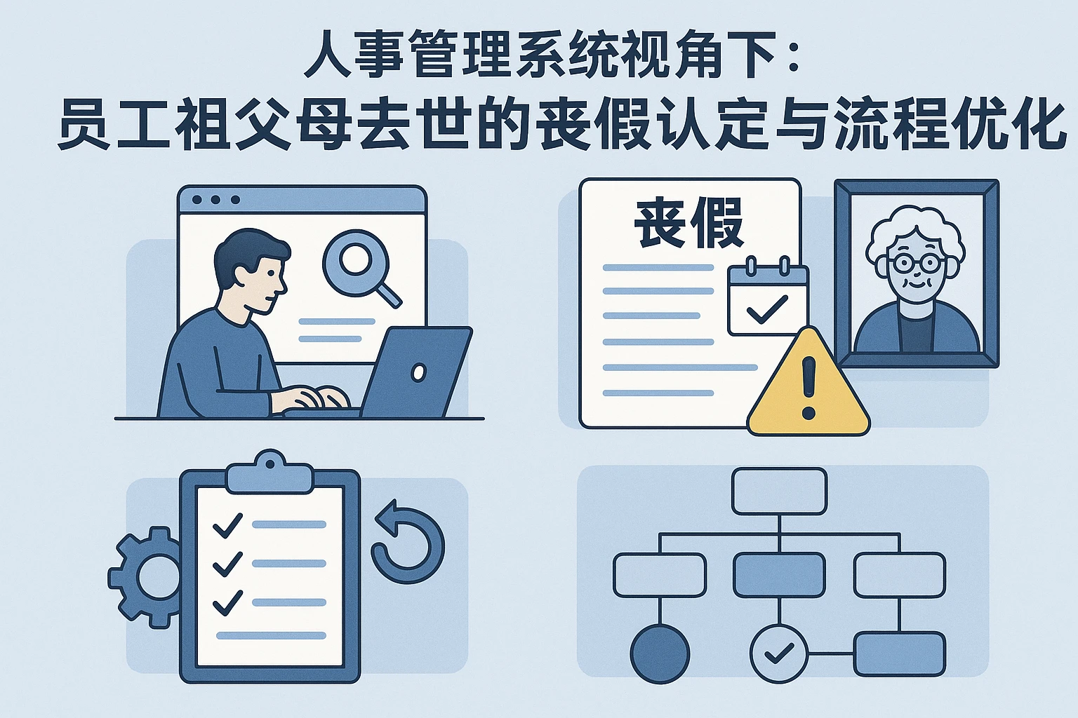 人事管理系统视角下：员工祖父母去世的丧假认定与流程优化