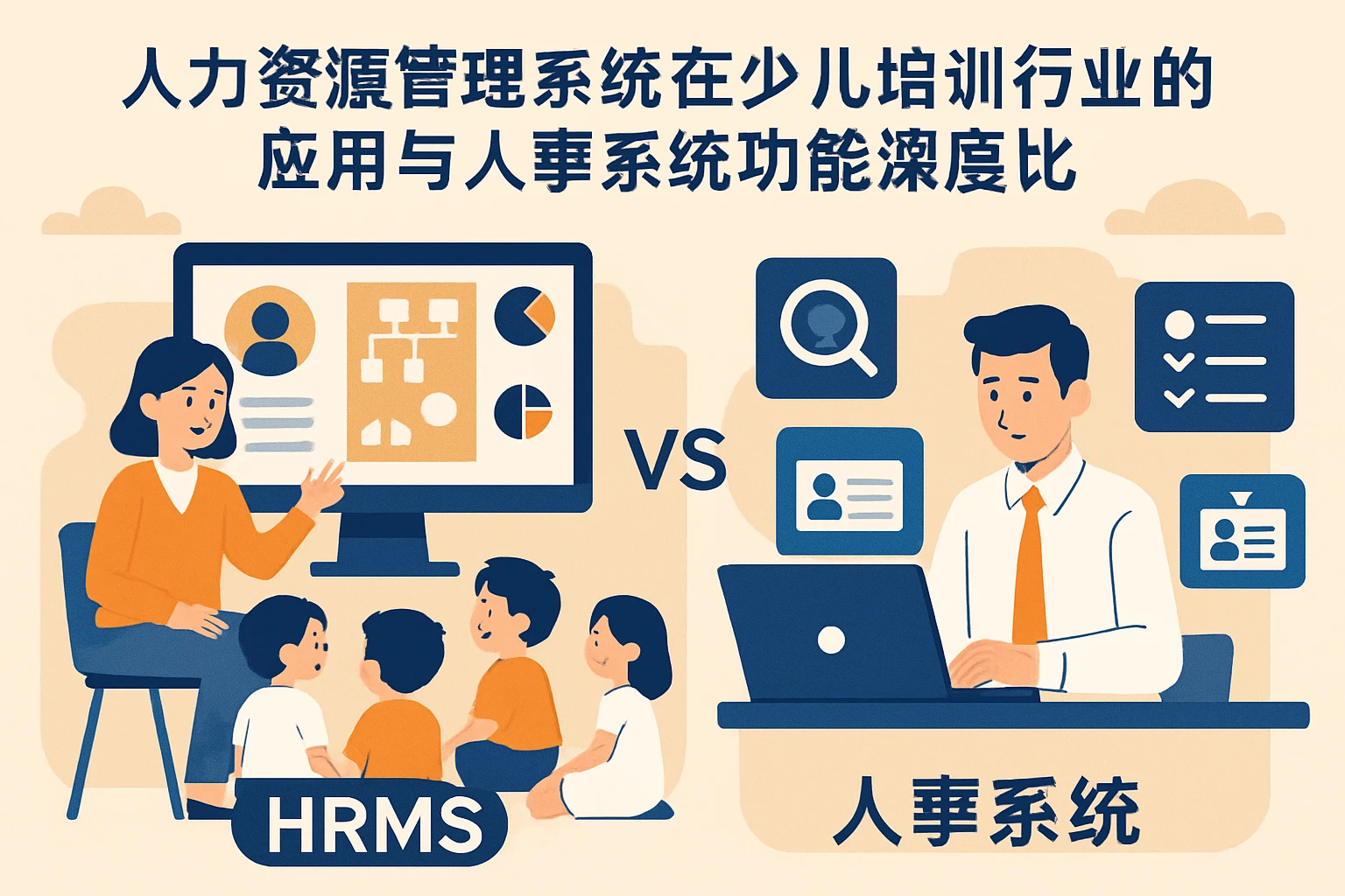 人力资源管理系统在少儿培训行业的应用与人事系统功能深度比较