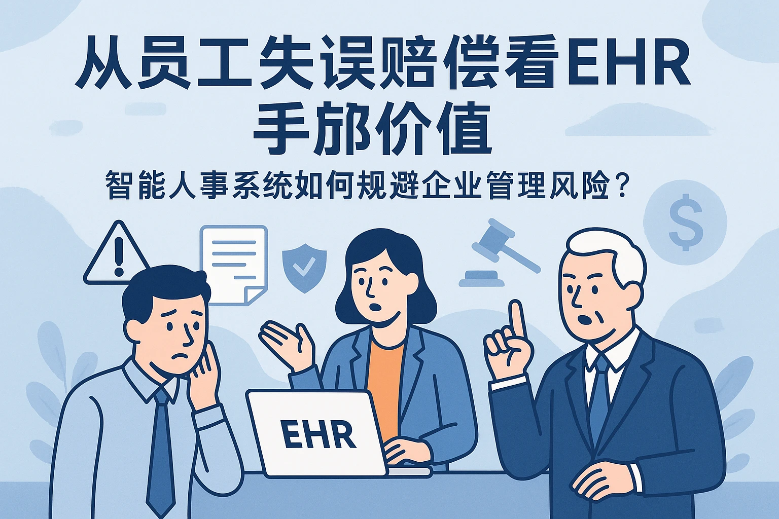 从员工失误赔偿纠纷看EHR系统价值：智能人事系统如何规避企业管理风险？