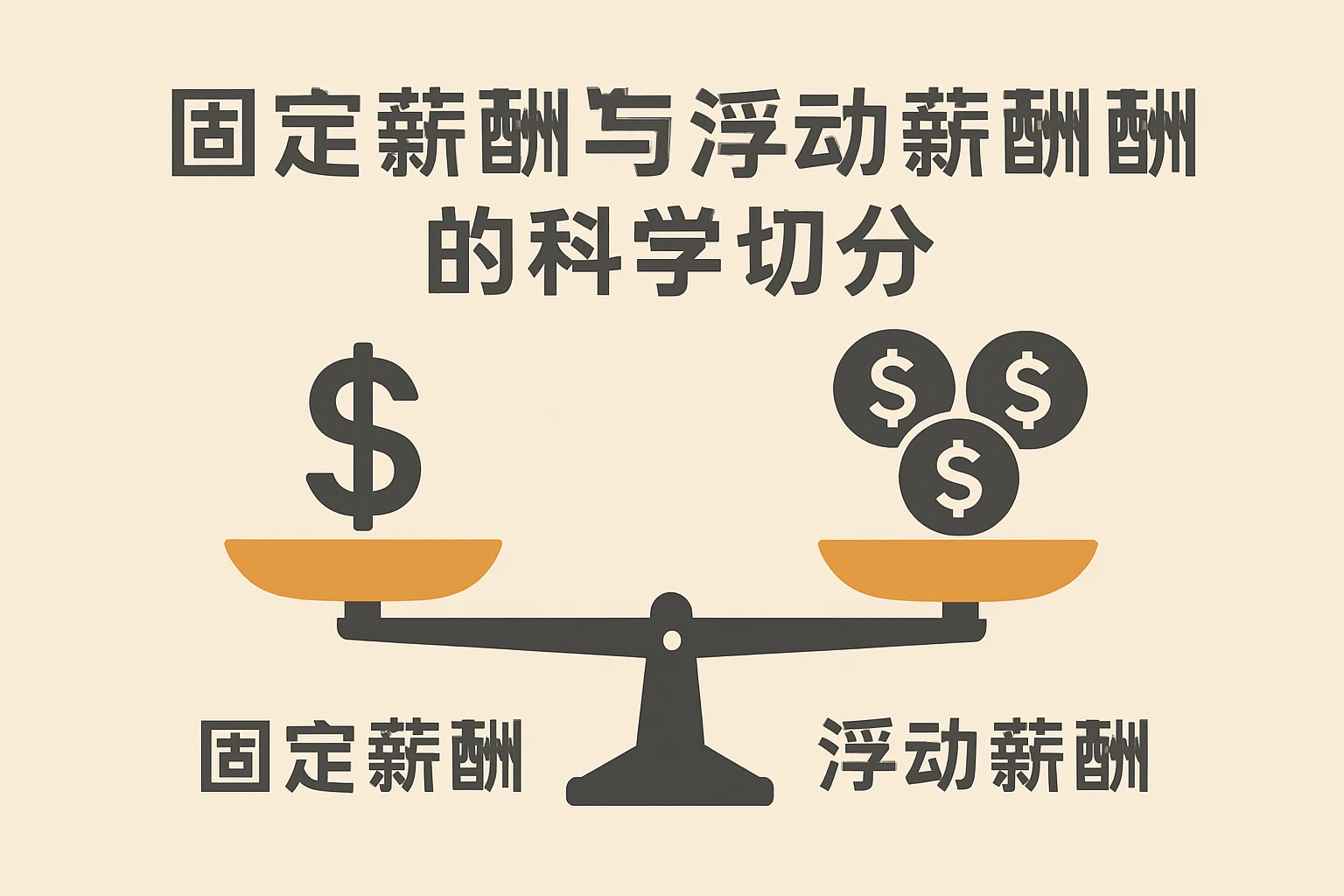 固定薪酬与浮动薪酬的科学切分