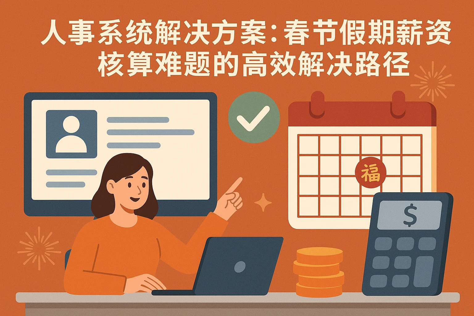 人事系统解决方案：春节假期薪资核算难题的高效解决路径