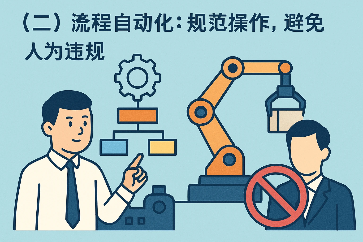 （二）流程自动化：规范操作，避免人为违规