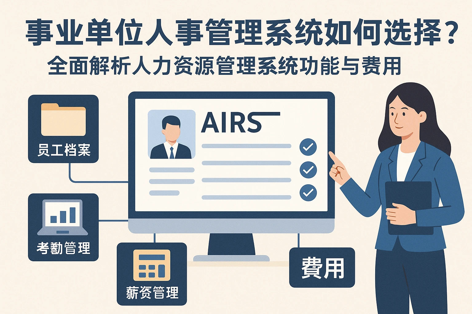 事业单位人事管理系统如何选择？全面解析人力资源管理系统功能与费用