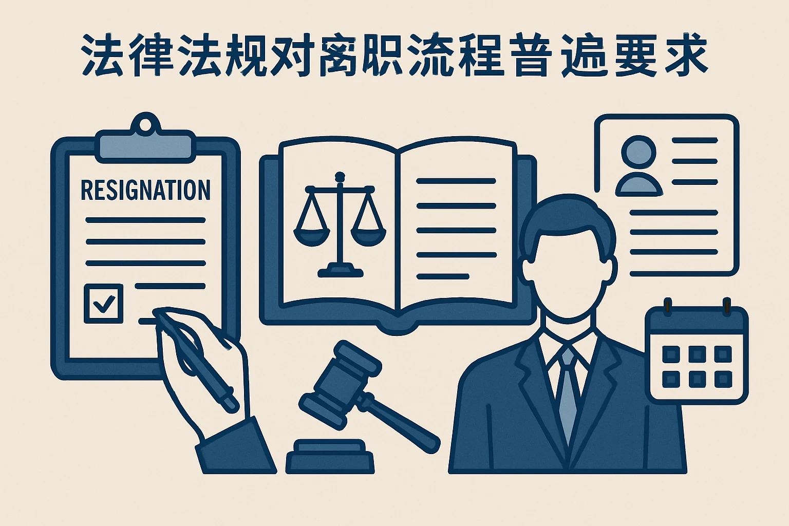 法律法规对离职流程的普遍要求