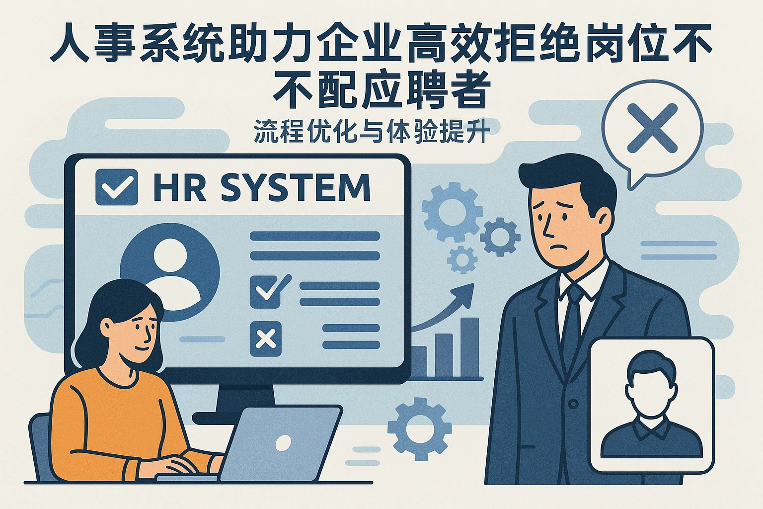 人事系统助力企业高效拒绝岗位不匹配应聘者：流程优化与体验提升