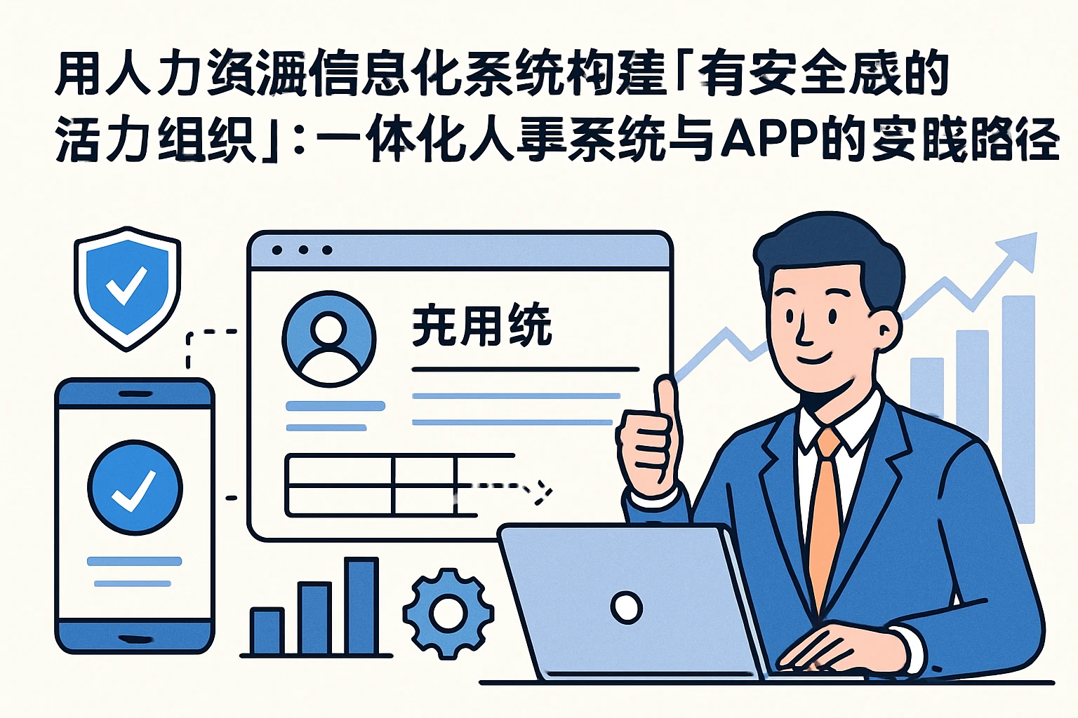 用人力资源信息化系统构建“有安全感的活力组织”：一体化人事系统与APP的实践路径