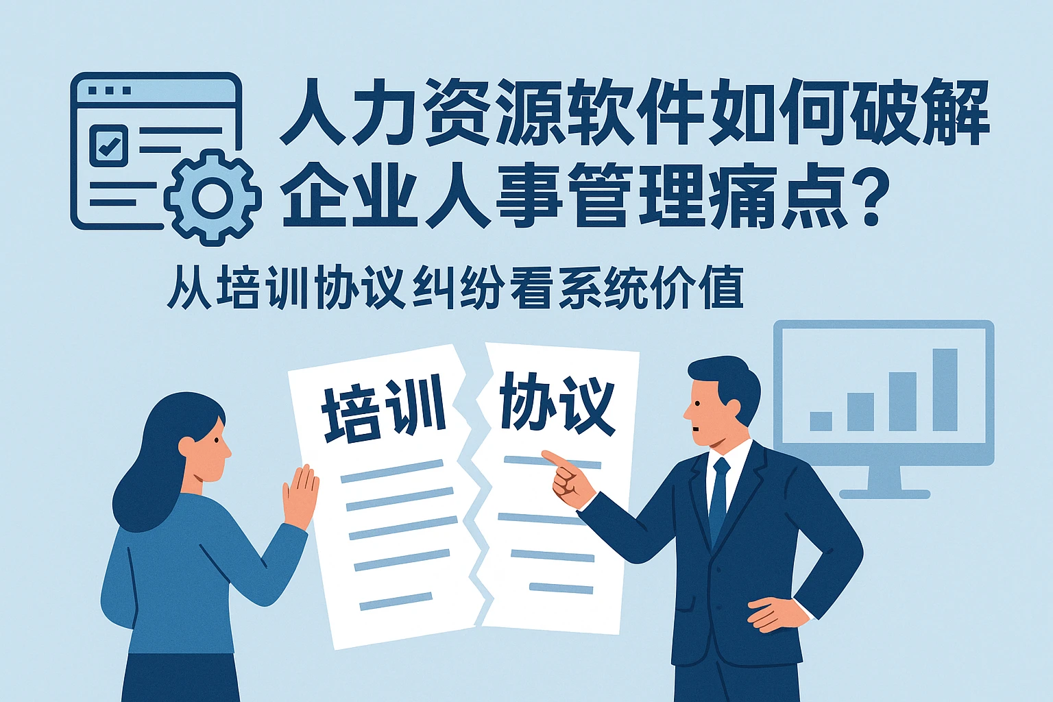 人力资源软件如何破解企业人事管理痛点？从培训协议纠纷看系统价值