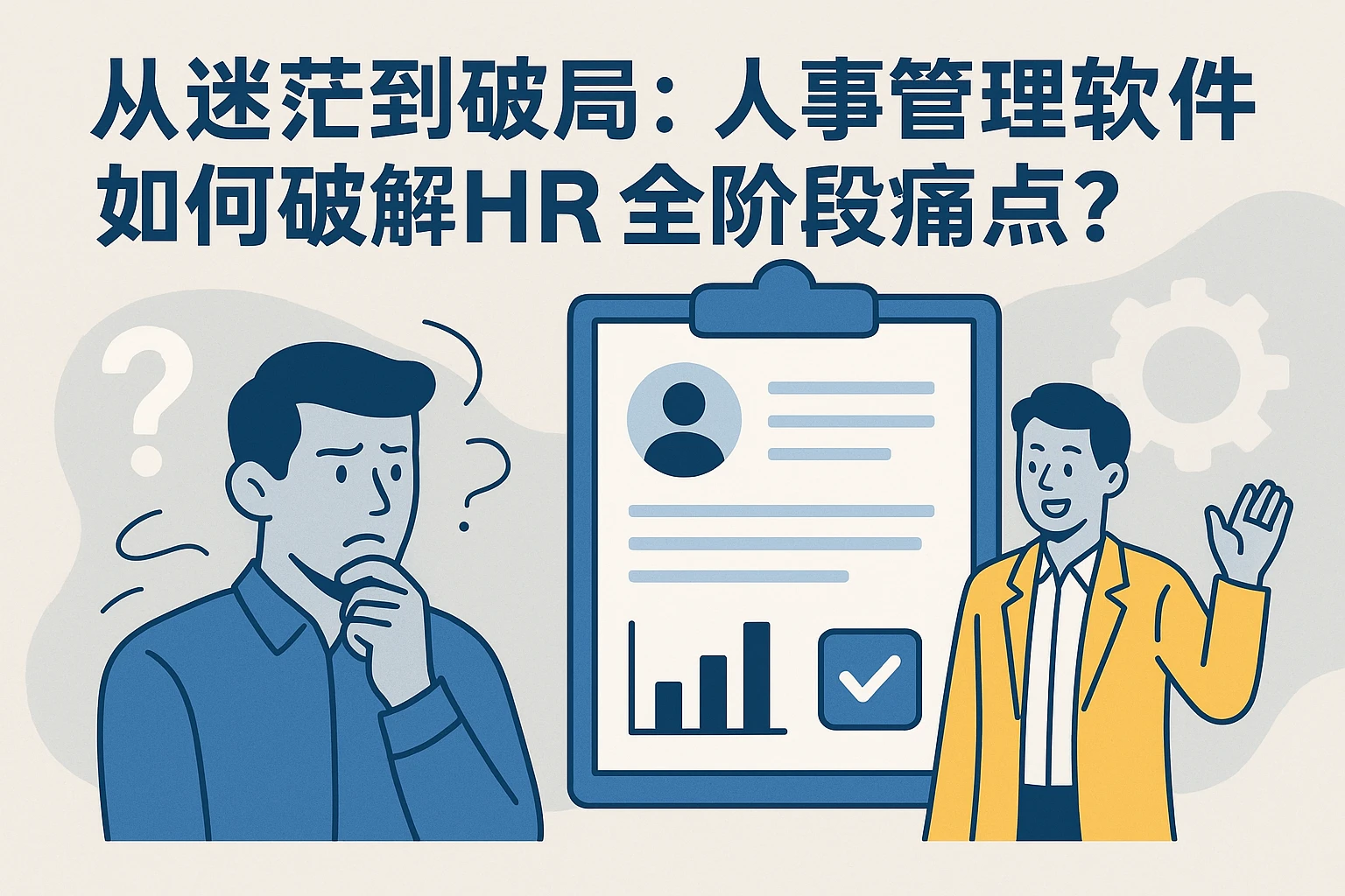 从迷茫到破局：人事管理软件如何破解HR全阶段痛点？
