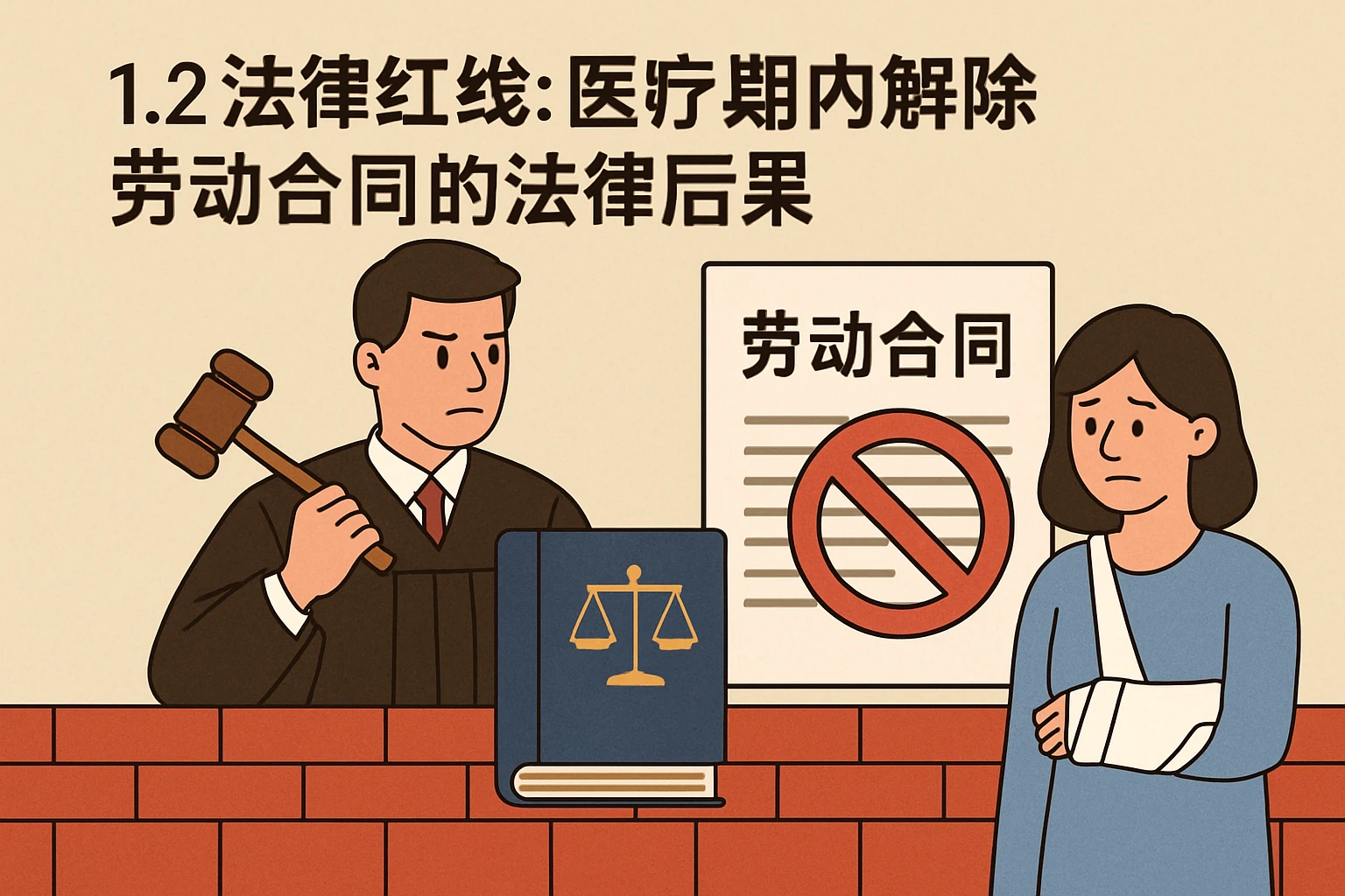 1.2 法律红线：医疗期内解除劳动合同的法律后果