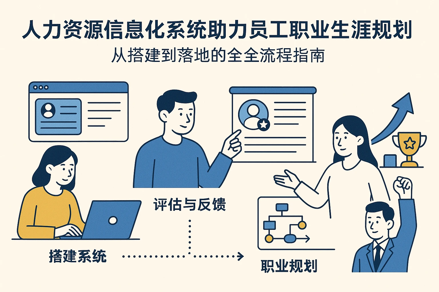 人力资源信息化系统助力员工职业生涯规划：从搭建到落地的全流程指南