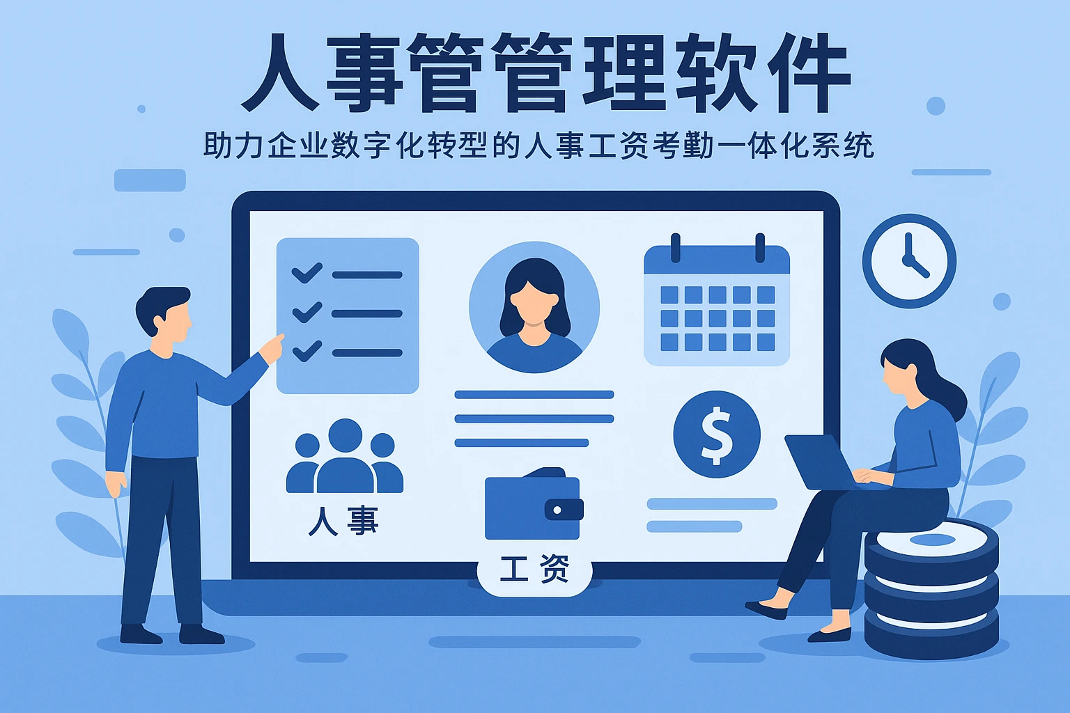 人事管理软件：助力企业数字化转型的人事工资考勤一体化系统