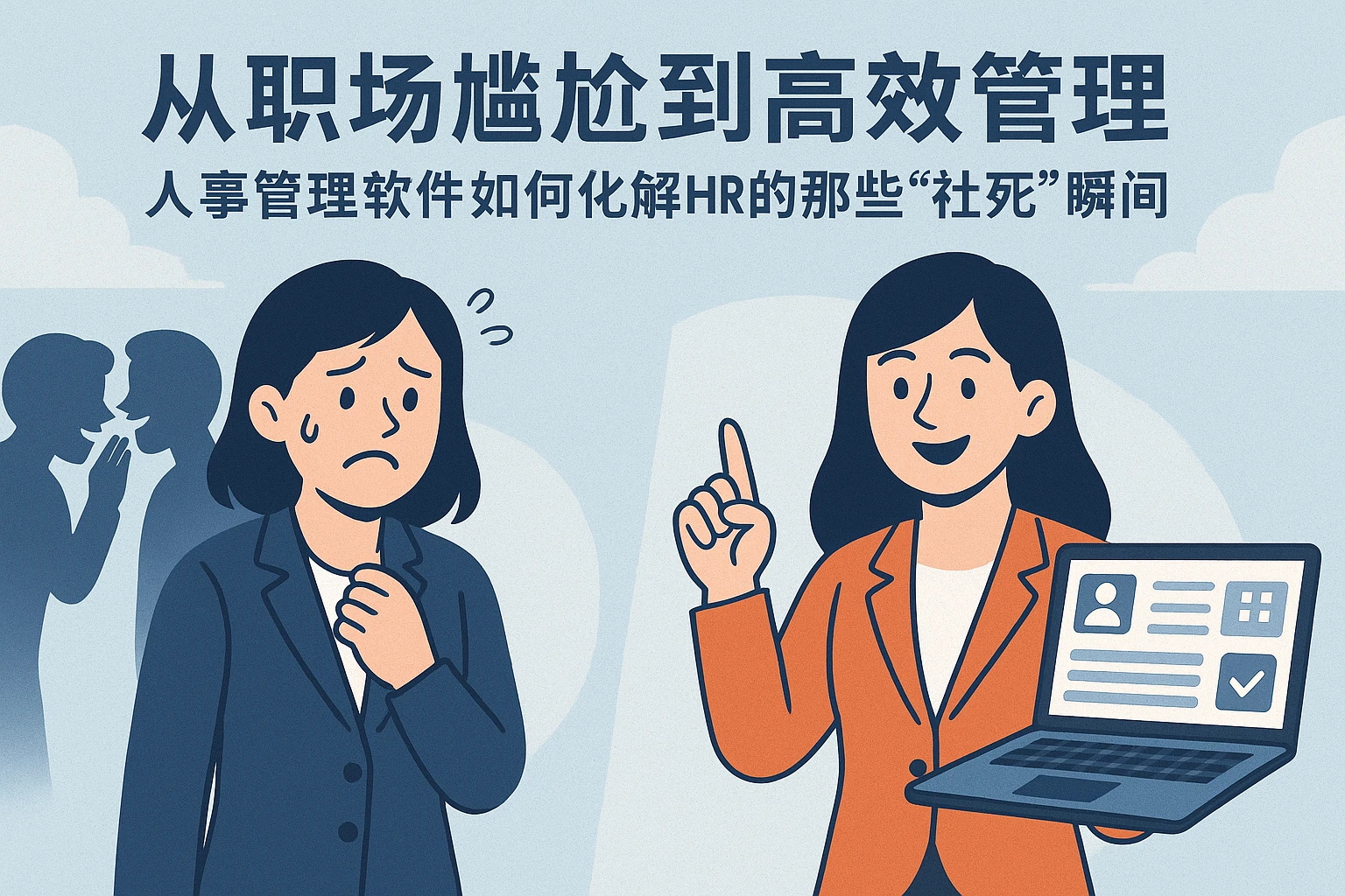 从职场尴尬到高效管理：人事管理软件如何化解HR的那些“社死”瞬间