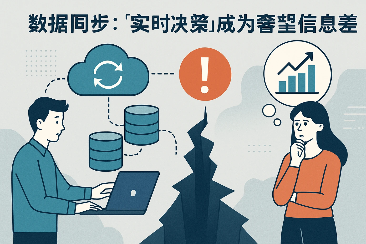 2. 数据同步：“实时决策”成为奢望的信息差