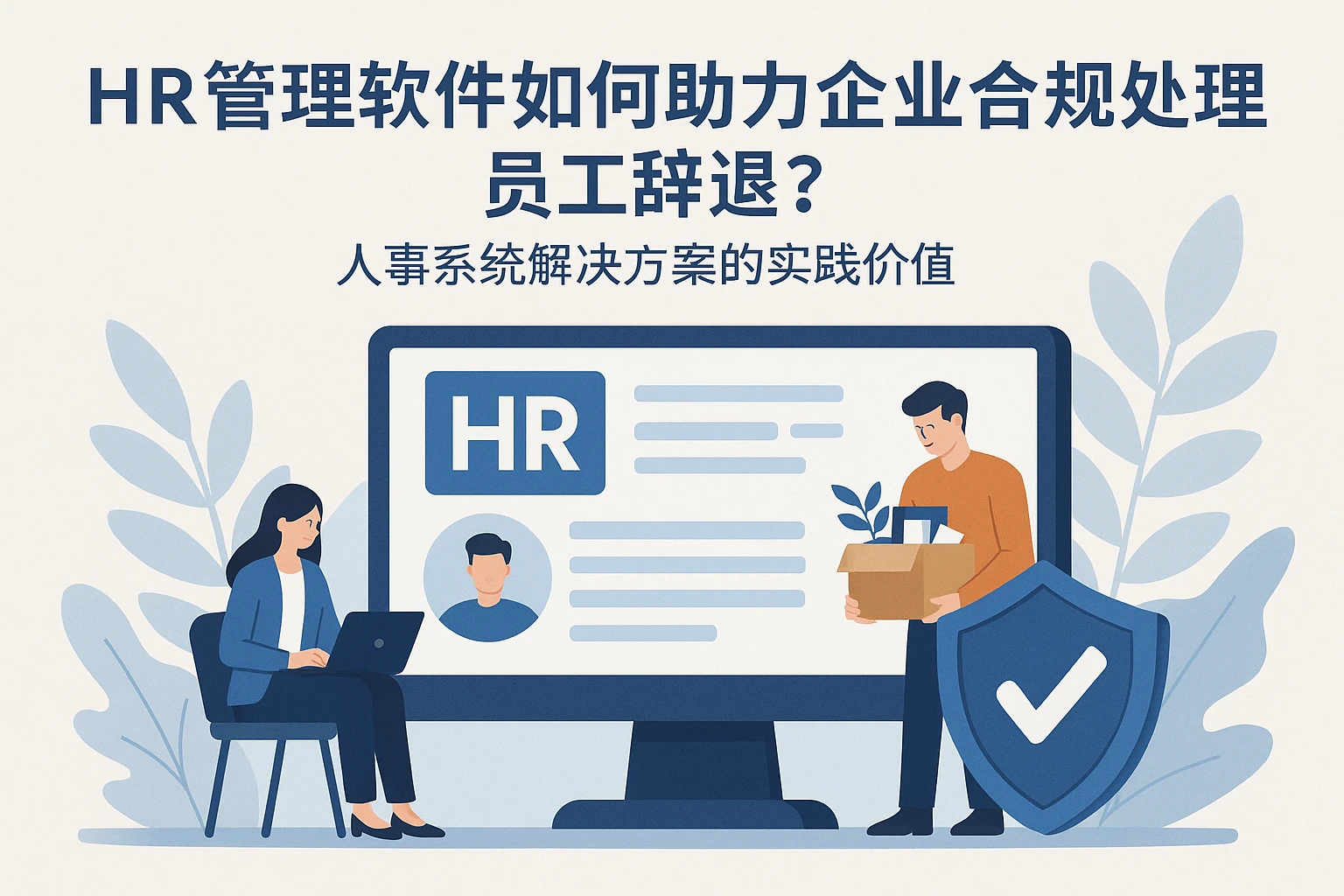 HR管理软件如何助力企业合规处理员工辞退？人事系统解决方案的实践价值