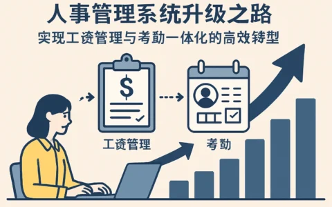 人事管理系统升级之路：实现工资管理与考勤一体化的高效转型