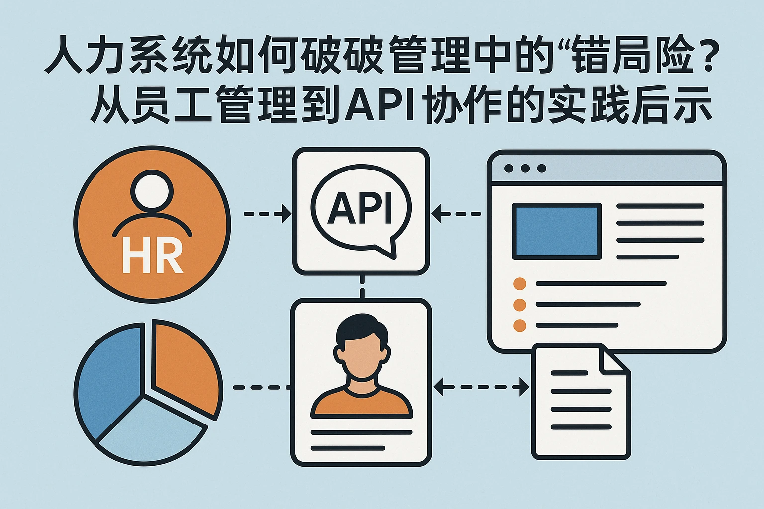 人力资源系统如何破解管理中的“错觉陷阱”？从员工管理到API协同的实践启示