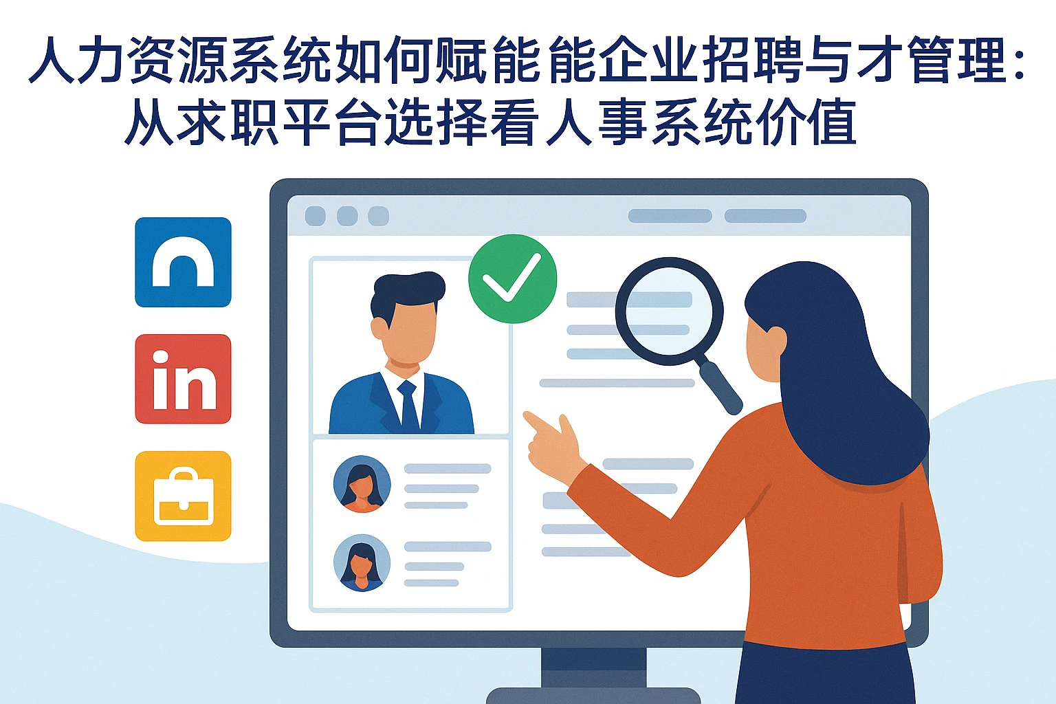 人力资源系统如何赋能企业招聘与人才管理？从求职平台选择看人事系统价值