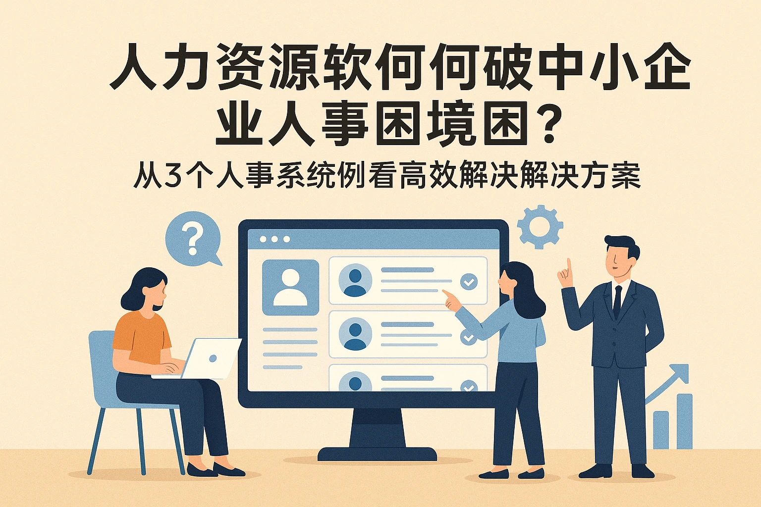 人力资源软件如何破解中小企业人事困境？从3个人事系统案例看高效解决方案