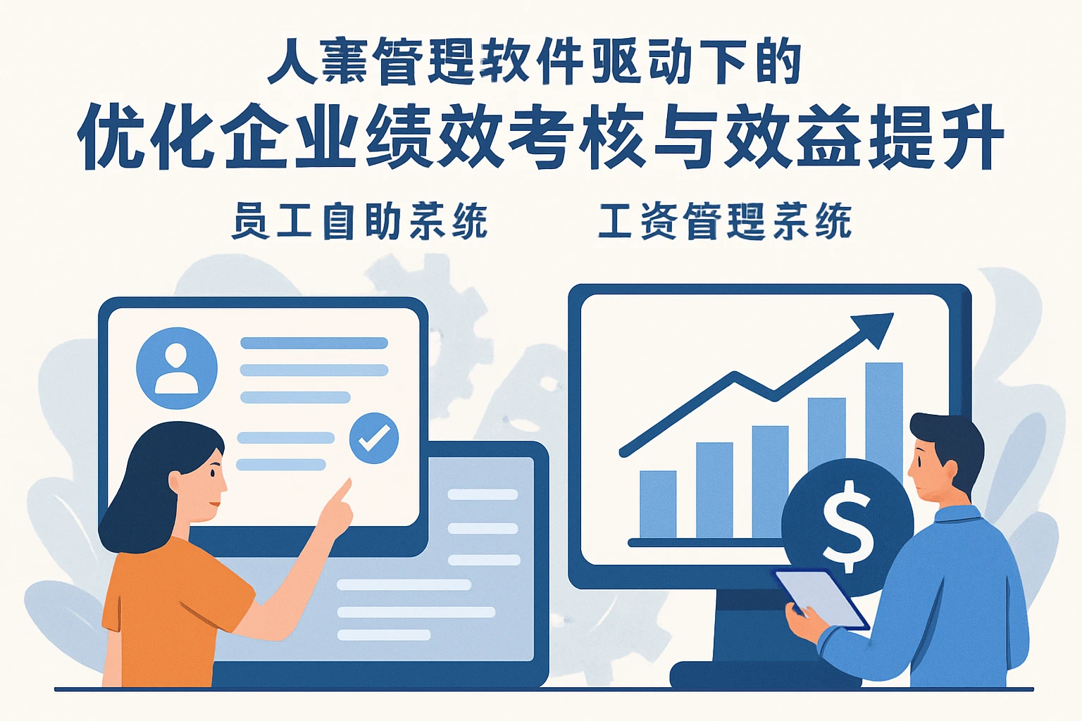 人事管理软件驱动下的企业绩效考核优化与效益提升 —— 员工自助系统与工资管理系统的深度价值解析