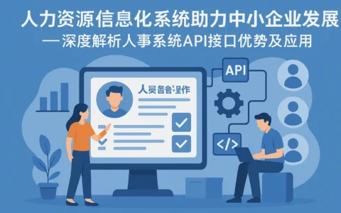 人力资源信息化系统助力中小企业发展——深度解析人事系统API接口优势及应用