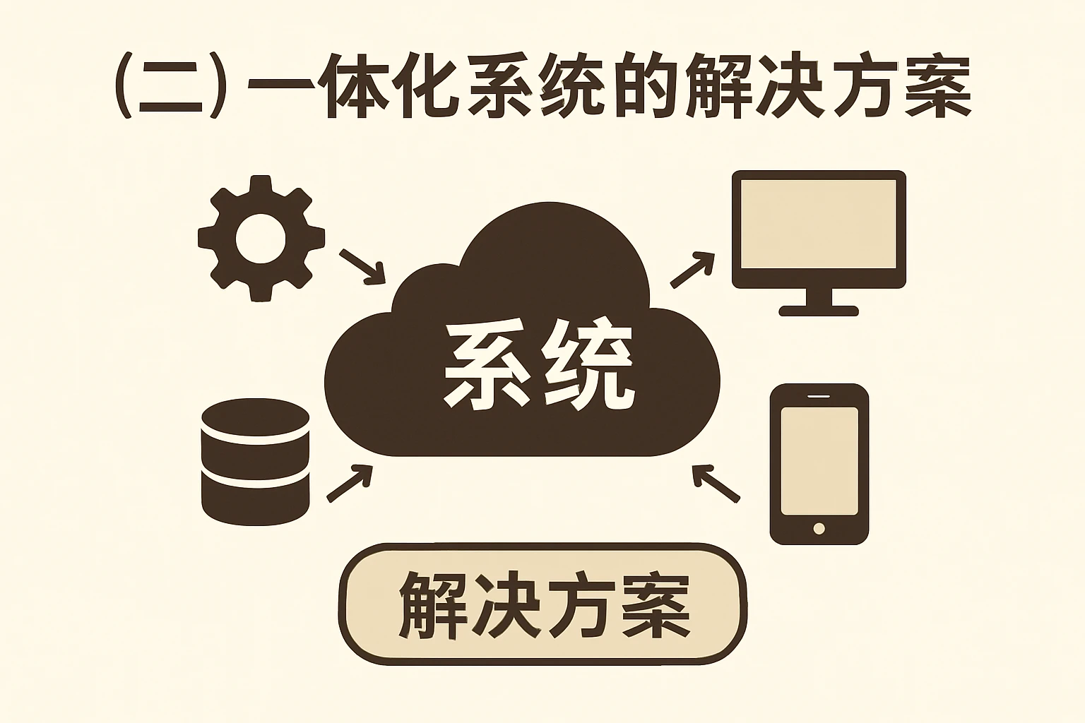 （二）一体化系统的解决方案