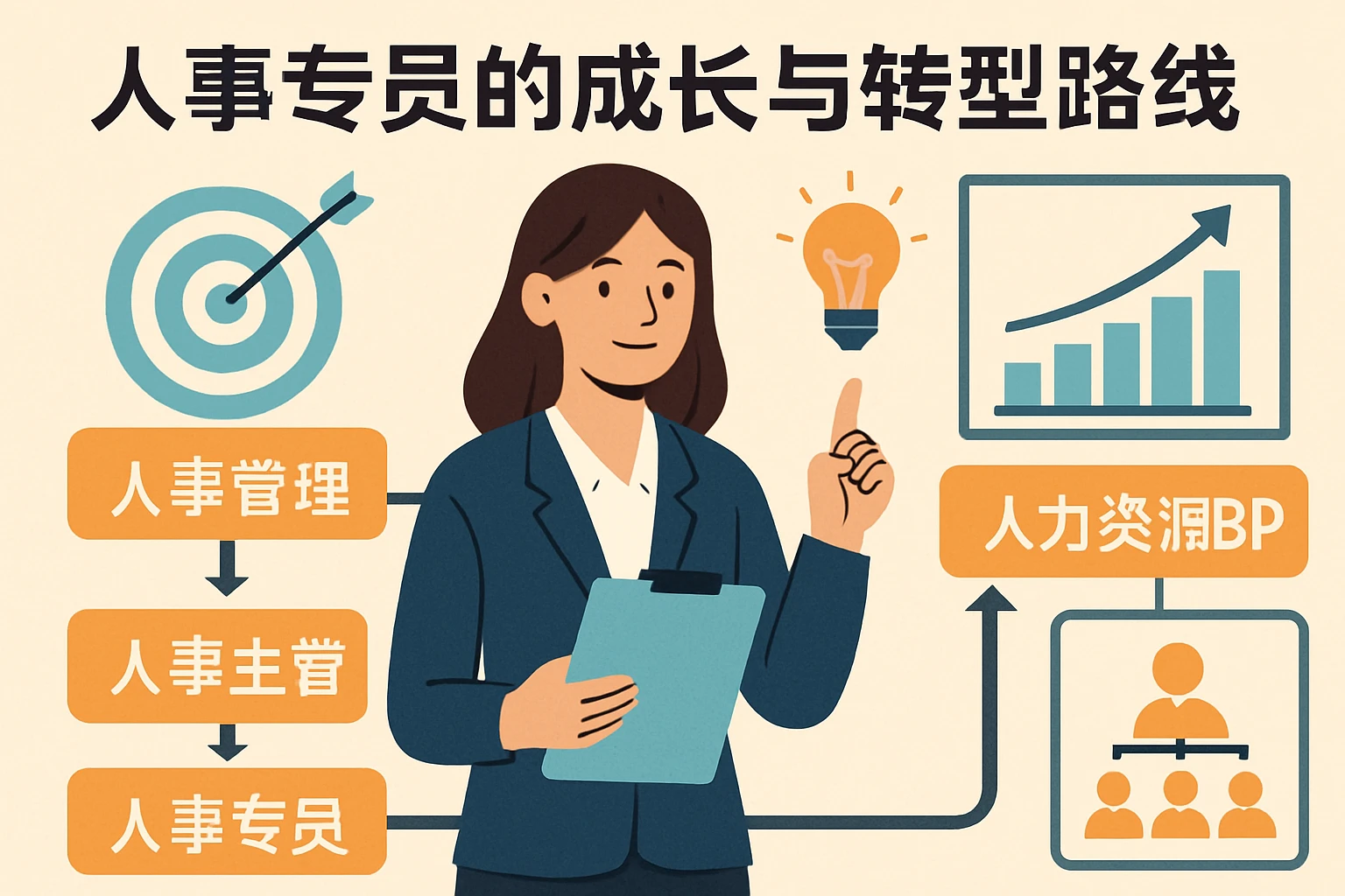 人事专员的成长与转型路线