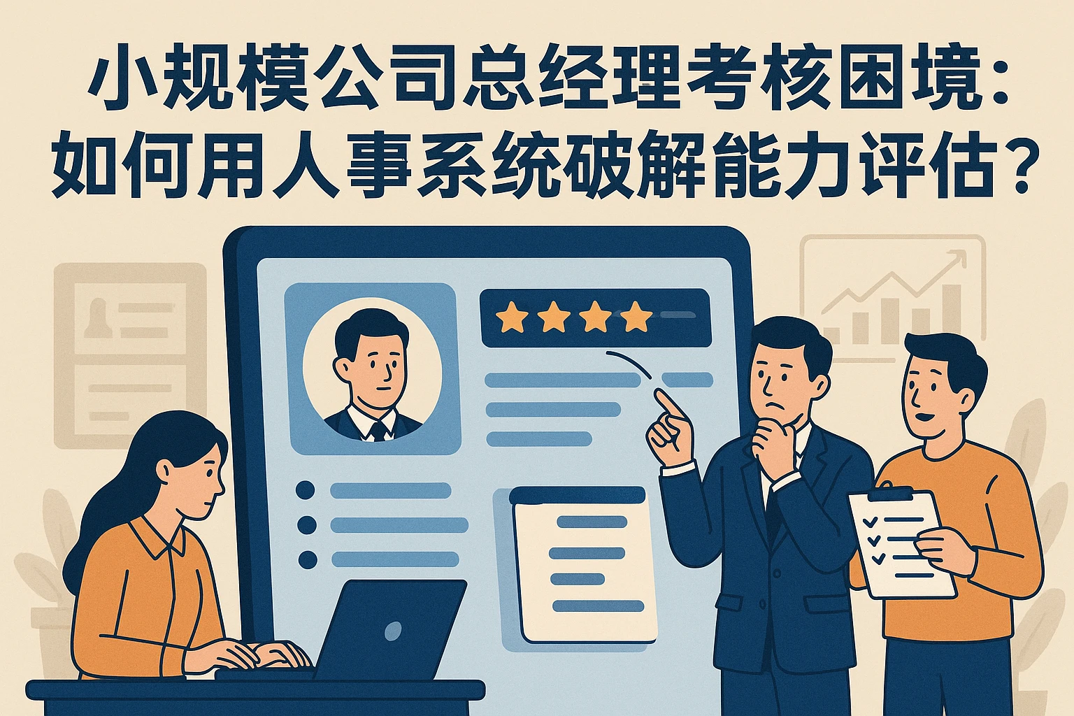 小规模公司总经理考核困境：如何用人事系统破解能力评估难题？