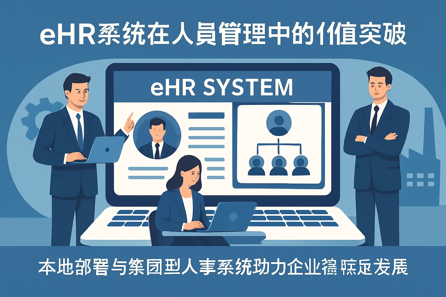  eHR系统在人员管理中的价值突破：本地部署与集团型人事系统助力企业稳定发展