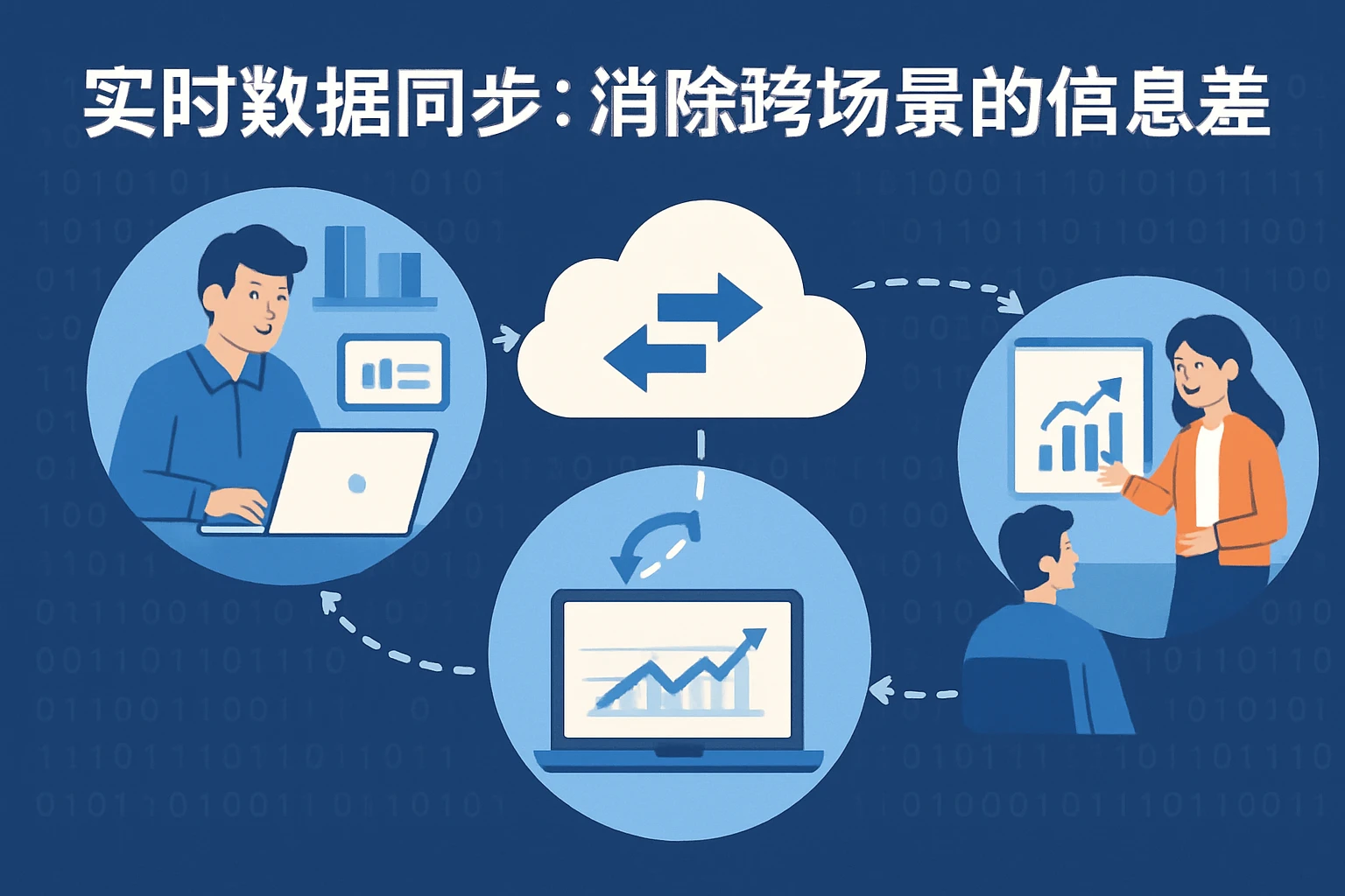 实时数据同步：消除跨场景的信息差
