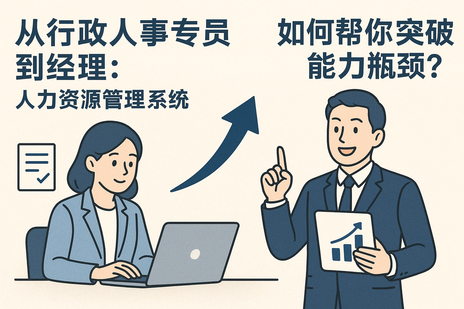 从行政人事专员到经理：人力资源管理系统如何帮你突破能力瓶颈？