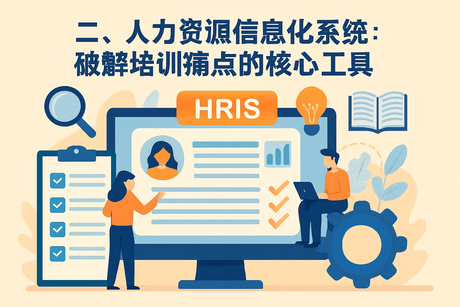 二、人力资源信息化系统：破解培训痛点的核心工具