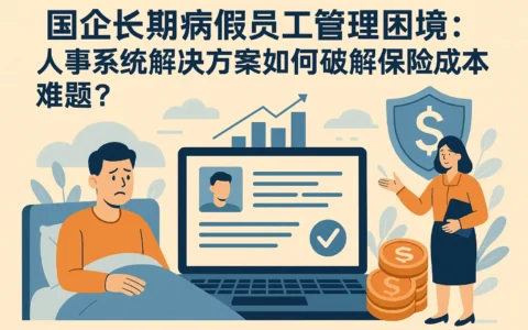 国企长期病假员工管理困境：人事系统解决方案如何破解保险成本难题？