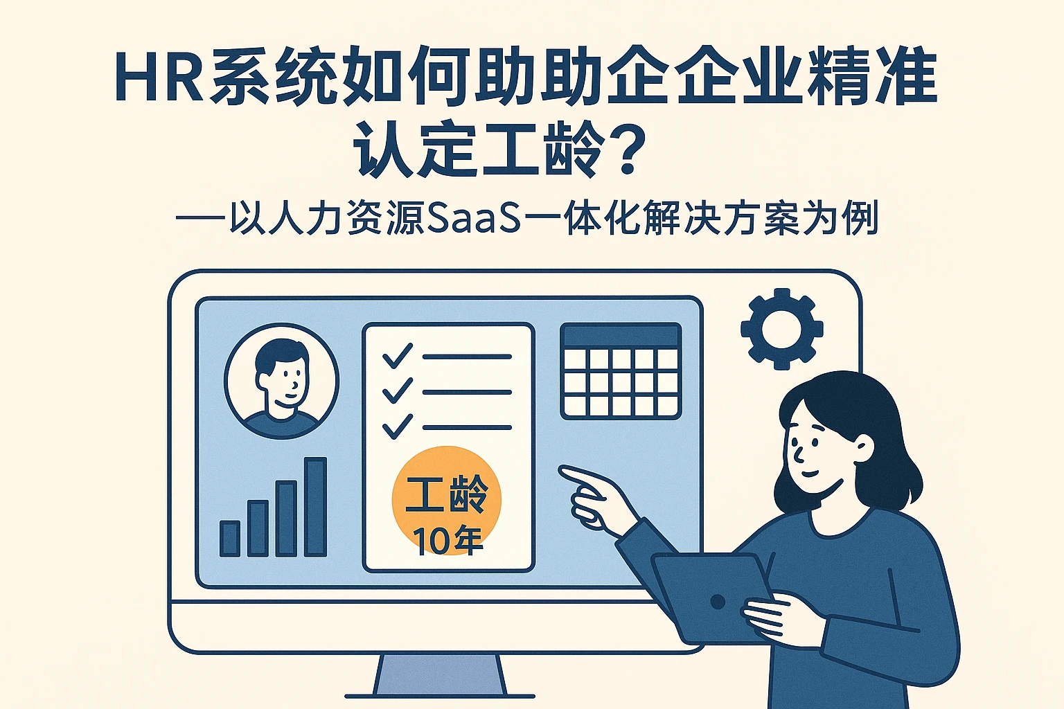 HR系统如何助力企业精准认定工龄？——以人力资源SaaS一体化解决方案为例