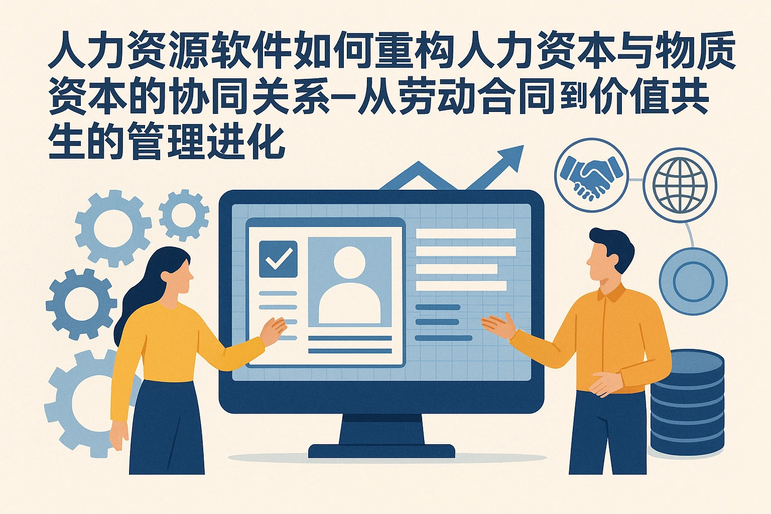 人力资源软件如何重构人力资本与物质资本的协同关系——从劳动合同到价值共生的管理进化