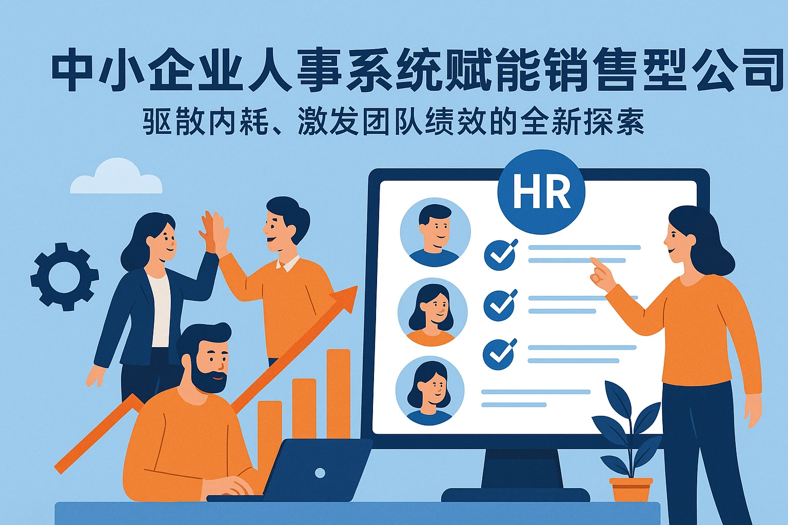 中小企业人事系统赋能销售型公司：驱散内耗，激发团队绩效的全新探索