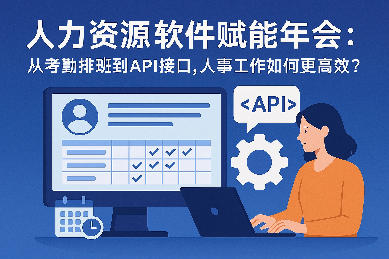 人力资源软件赋能年会：从考勤排班到API接口，人事工作如何更高效？