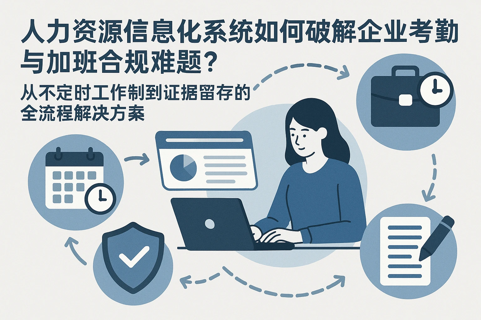 人力资源信息化系统如何破解企业考勤与加班合规难题？——从不定时工作制到证据留存的全流程解决方案