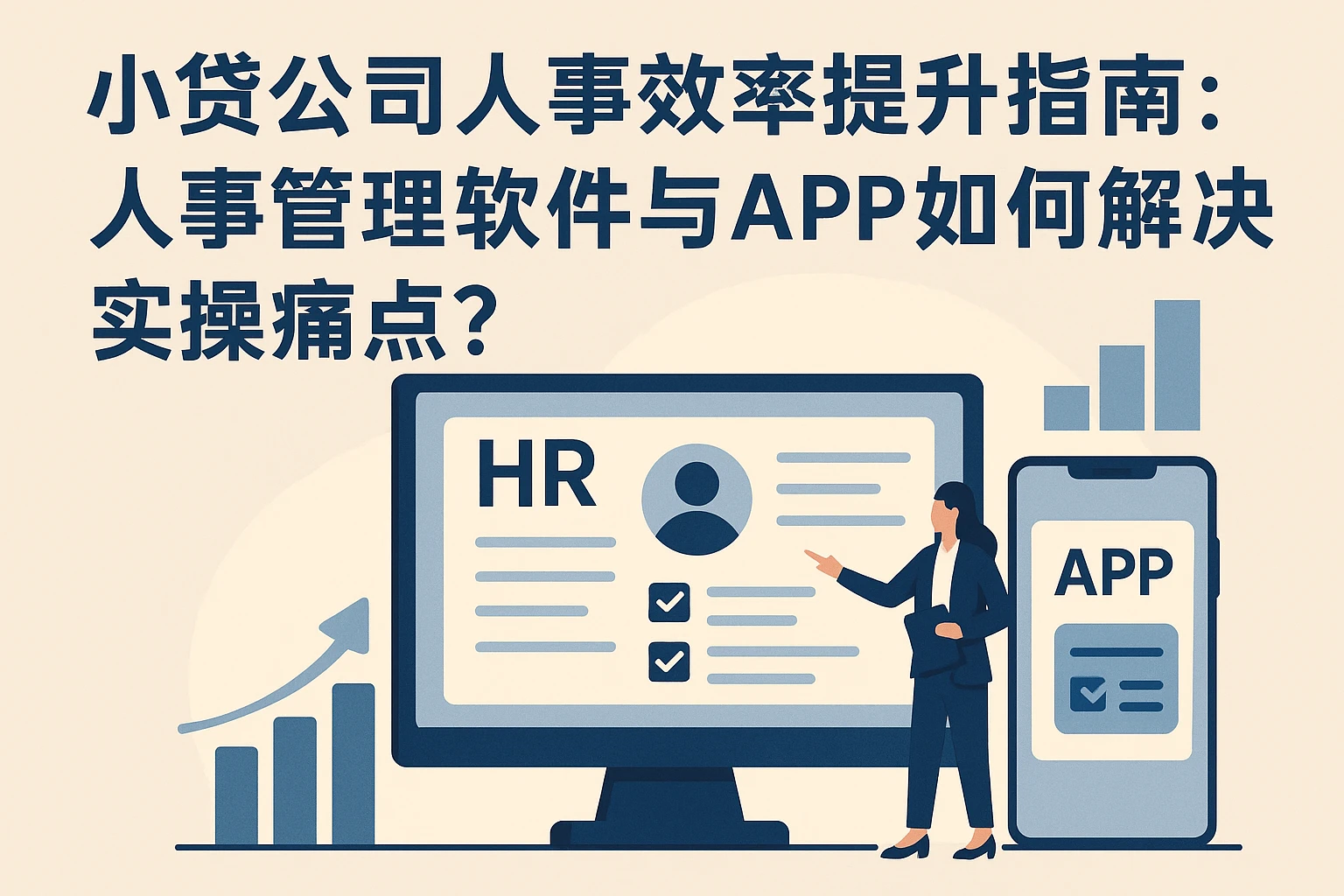 小贷公司人事效率提升指南：人事管理软件与APP如何解决实操痛点？