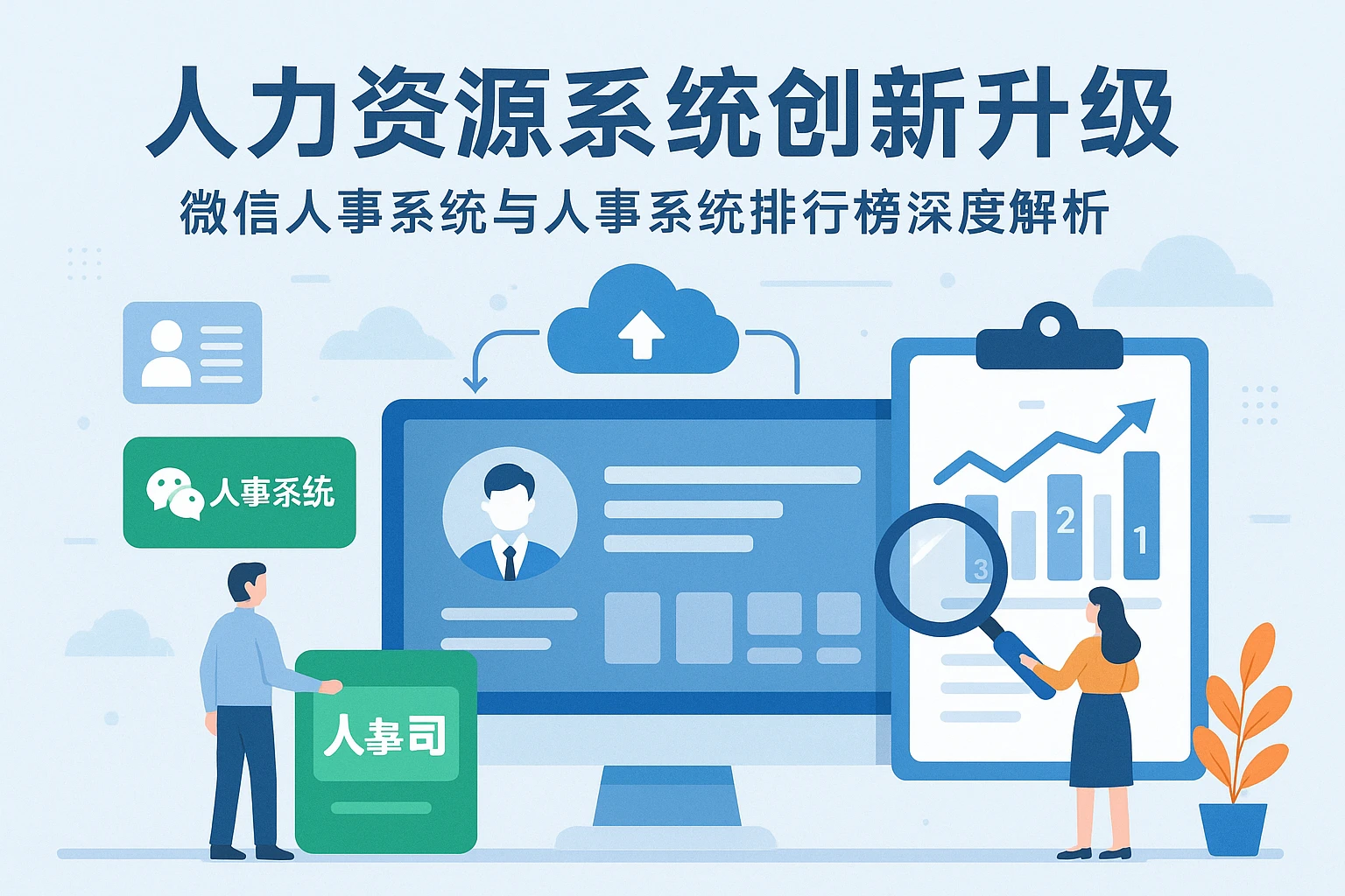 人力资源系统创新升级 —— 微信人事系统与人事系统排行榜深度解析
