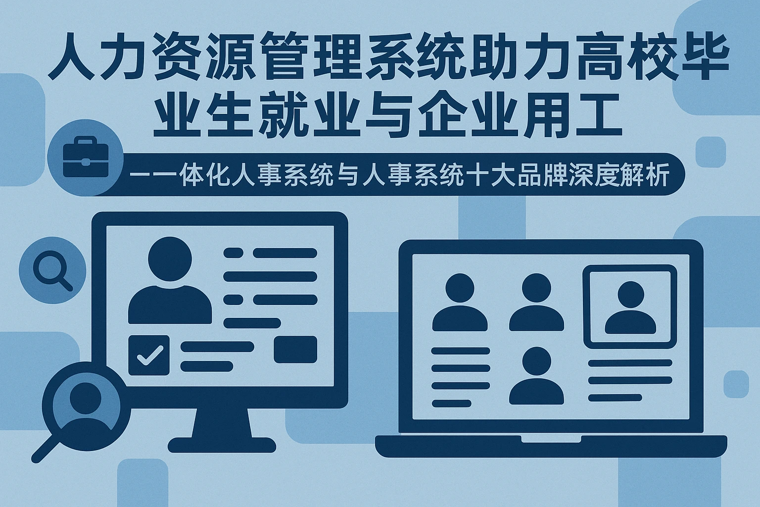 人力资源管理系统助力高校毕业生就业与企业用工——一体化人事系统与人事系统十大品牌深度解析